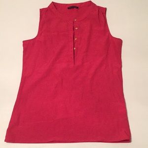 Violet & Claire Coral Silky Long Tank Size M